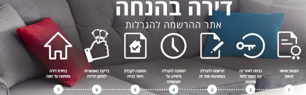 אתר ההגרלות דירה בהנחה